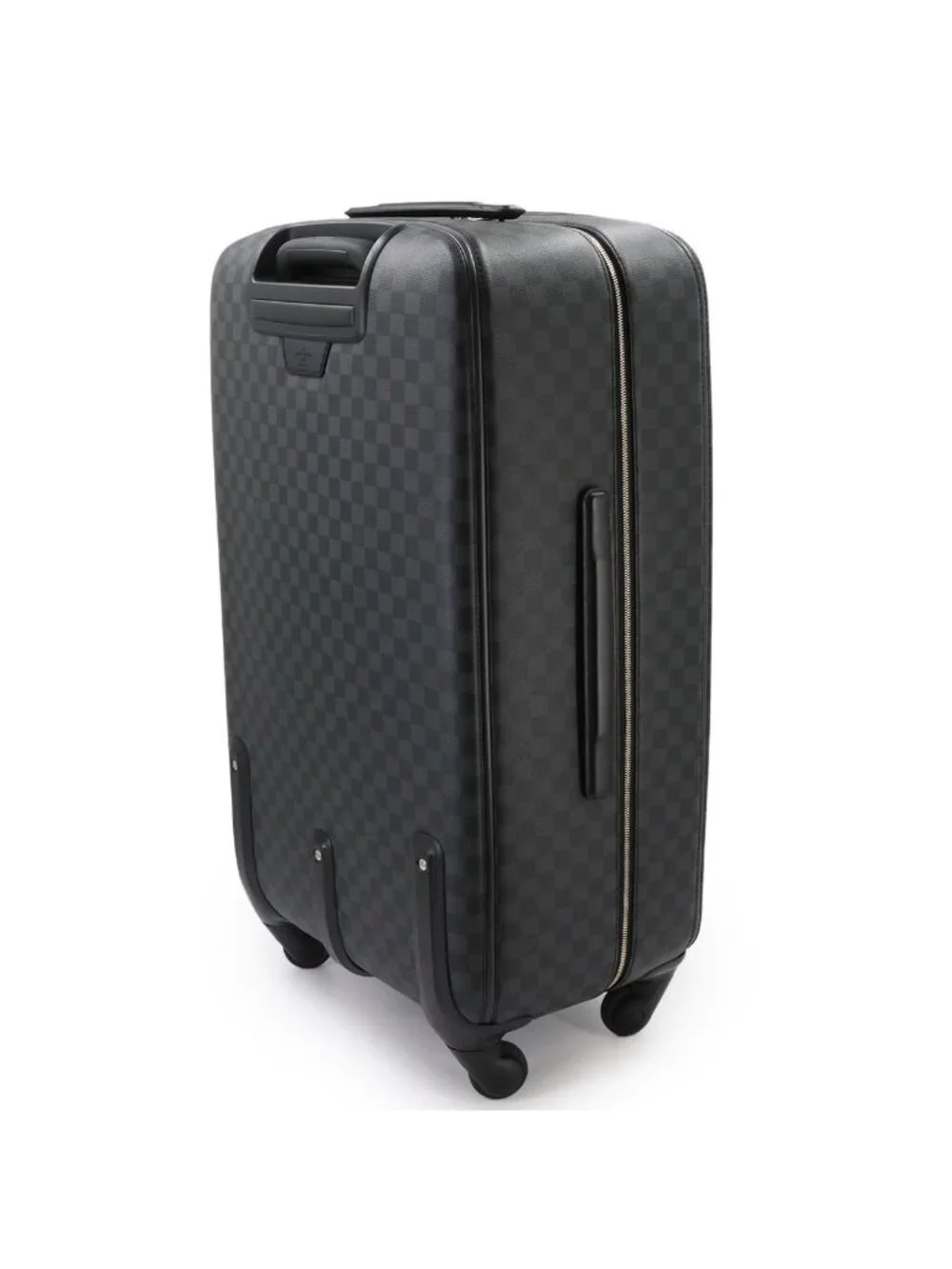 Louis Vuitton Damier Graphite Zephyr 70 Carrie Bag Black Silver